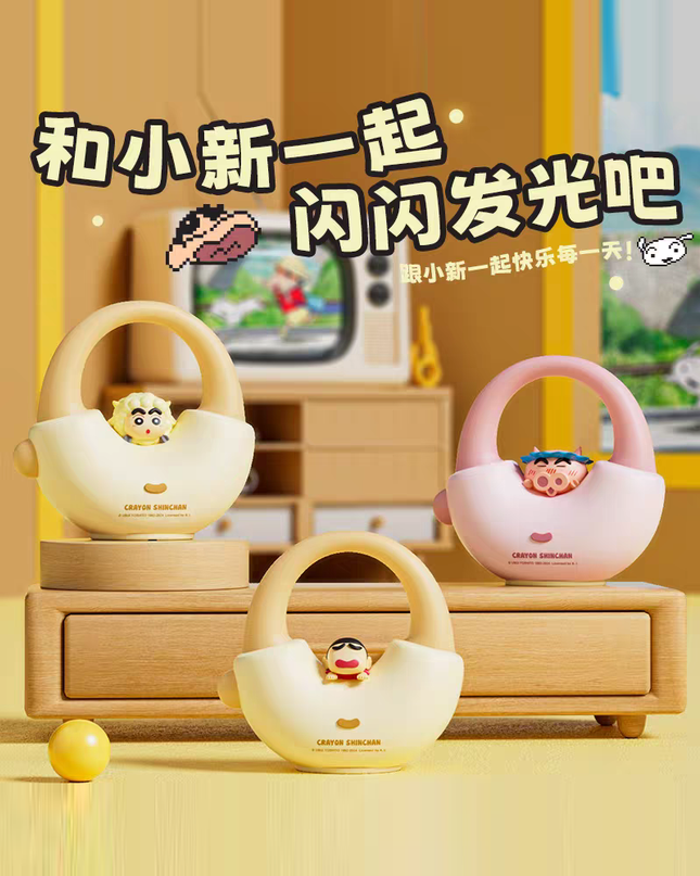 蜡笔小新手提包小夜灯