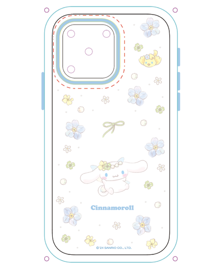 三丽欧家族繁花系列手机壳（适用于iPhone 16系列）
